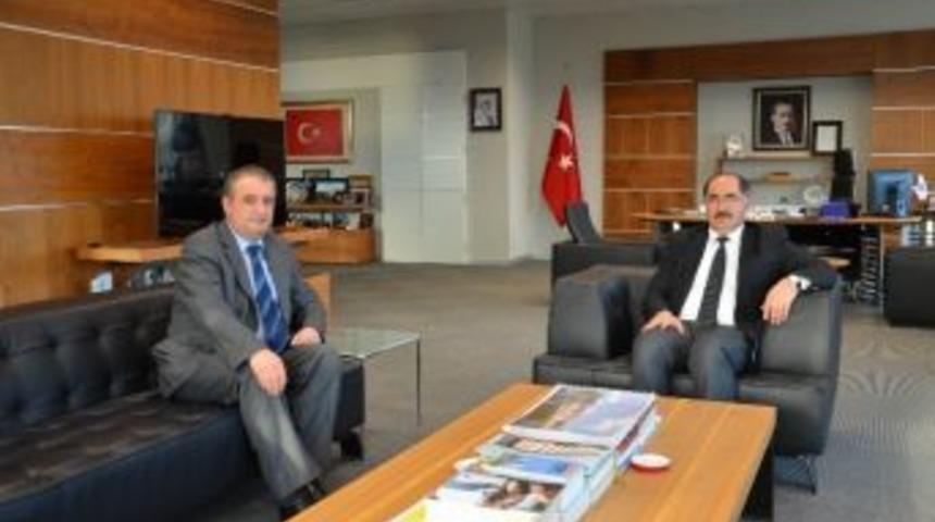 Vali Yardımcı Tetikoğlu&rsquo;ndan Nk&uuml; Rekt&ouml;r&uuml; Şimşek&rsquo;e Veda Ziyareti