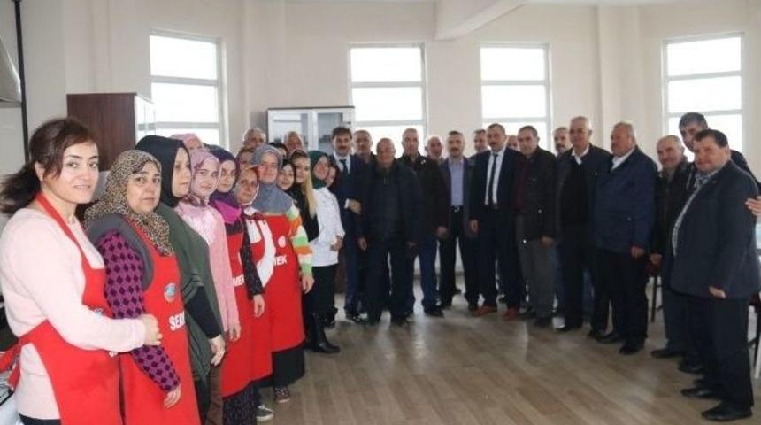 Başkan Alemdar Sermek Kurslarına Misafir Oldu