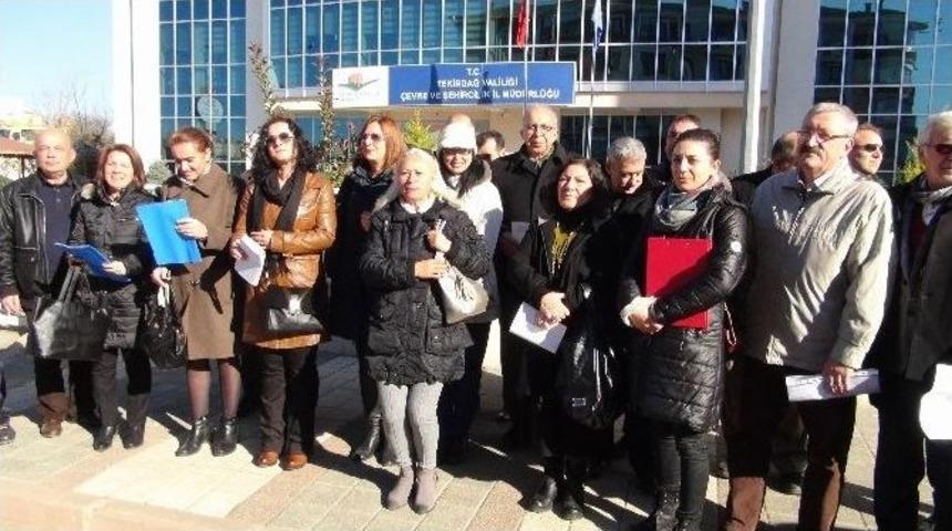 Stk’lar Çerkezköy’de Yapılması Planlanan Termik Santrale İtiraz Etti