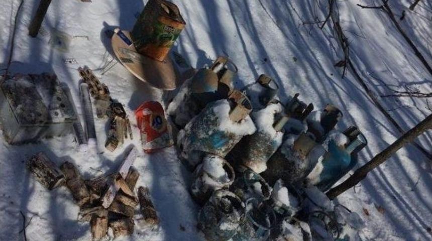 Terör Örgütünün 2 Sığınağı İmha Edildi