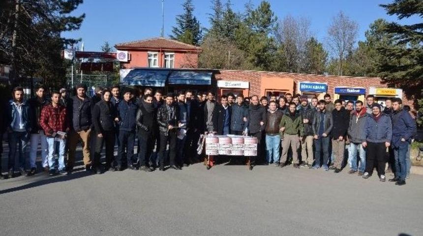 &Uuml;niversitelilerden Halep&rsquo;e Yardım Kampanyası