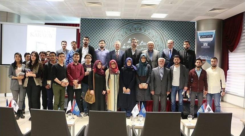 K&uuml;t&uuml;phaneler Haftası&rsquo;nda Kto Karatay&rsquo;da Direniş Karatay Konuşuldu