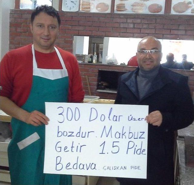 Selendi Ak Parti’den Dolar Bozduranlara İlginç Hediyeler