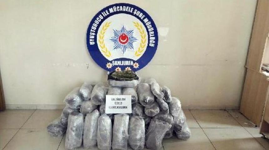 Şanlıurfa&rsquo;Da Uyuşturucu Operasyonu: 8 G&ouml;zaltı