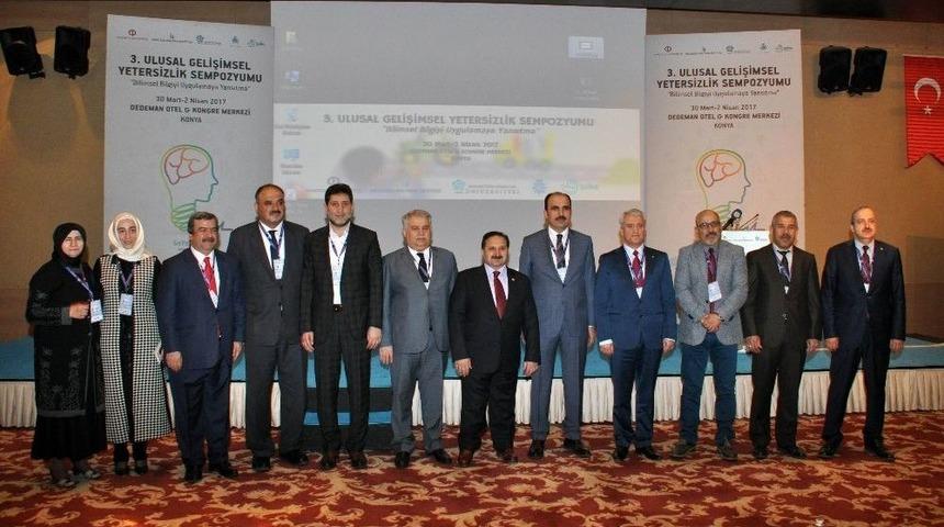 Konya&rsquo;da 3. Ulusal Gelişimsel Yetersizlik Sempozyumu Başladı