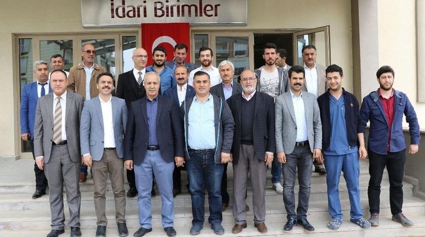 Milletvekili Fırat Kahta İl&ccedil;e Devlet Hastanesini Ziyaret Etti