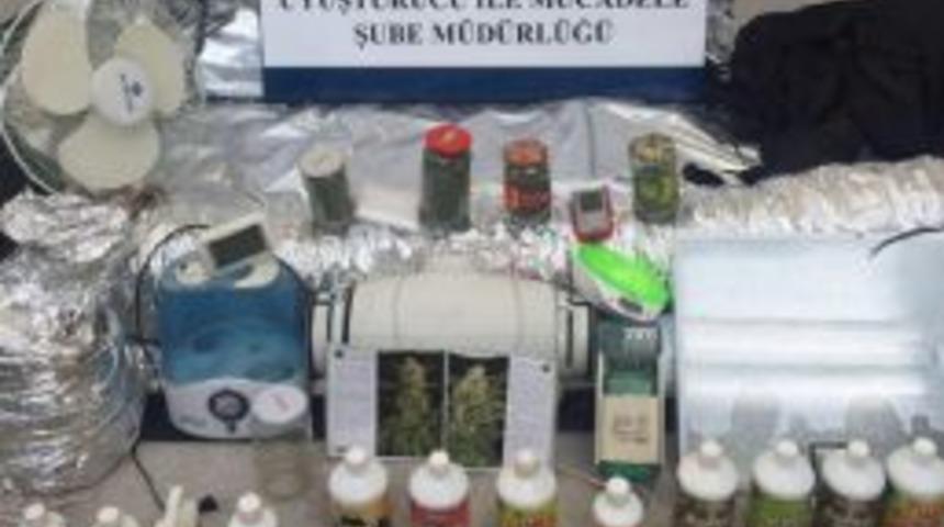 Eskişehir'de Uyuşturucu Imalat&ccedil;ısı Yakalandı