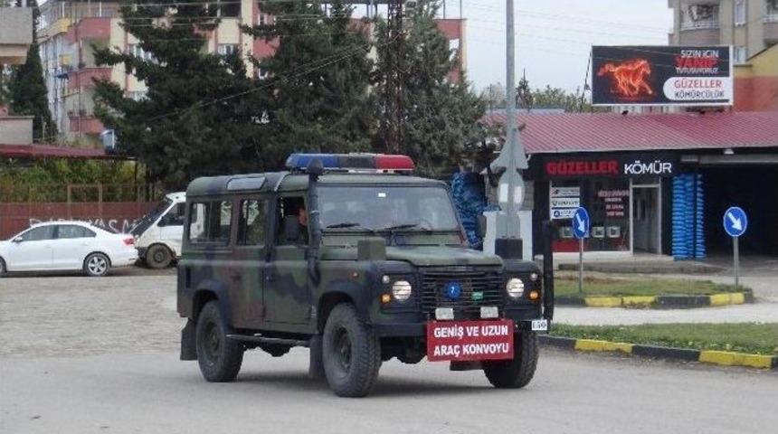 Maltepe&rsquo;den Gaziantep&rsquo;e Askeri Sevkıyat S&uuml;r&uuml;yor