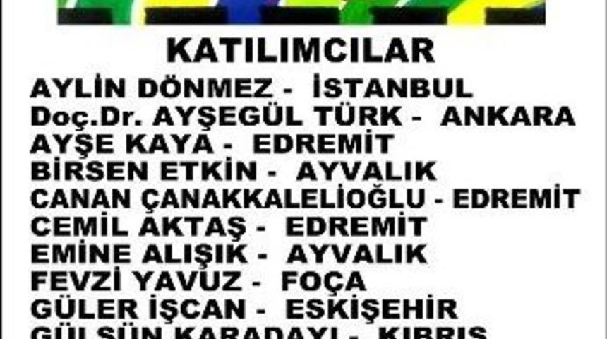 Ayvalıklı Ressam Emine Alışık Eşkişehir İçin Hazırlanıyor