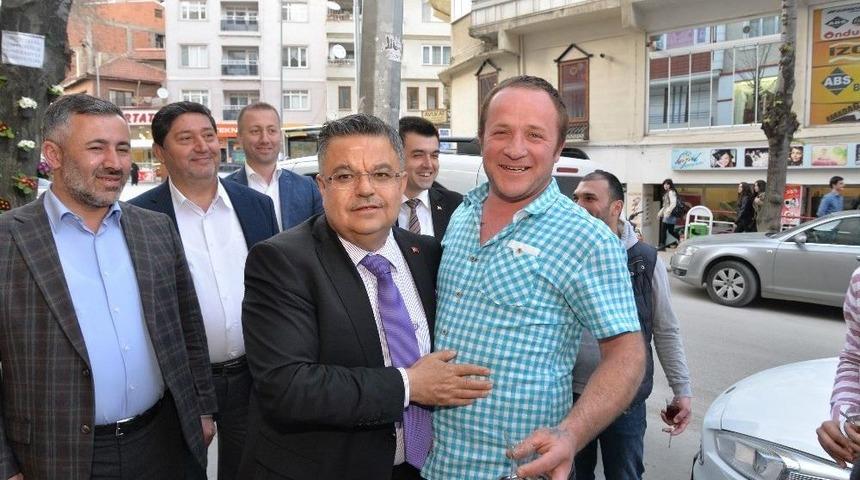 Başkan Yağcı&rsquo;dan Esnaf Ziyareti