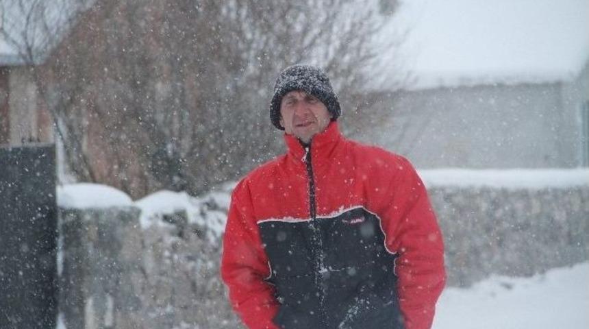 Ardahan’da Soğuk Hava Ve Kar Yağışı