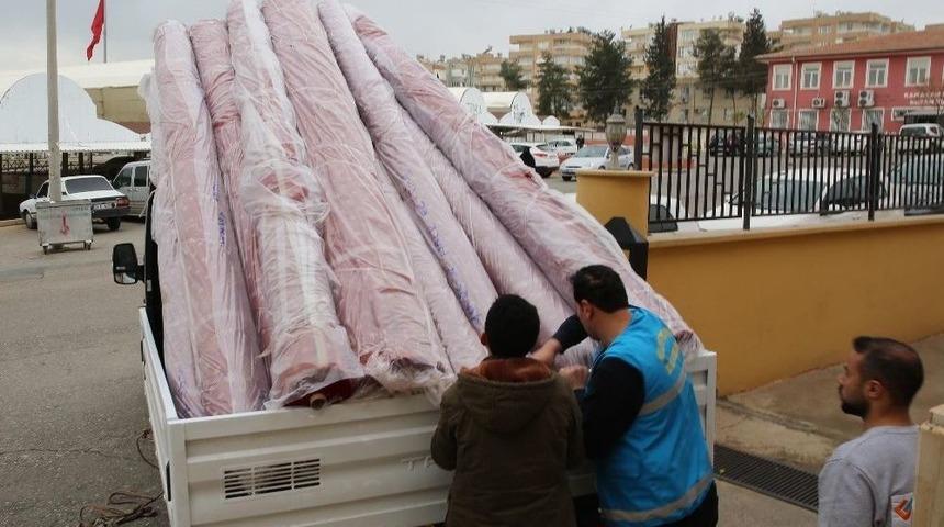 Haliliye Belediyesi Yedi Kurumun Halı İhtiyacını Karşıladı