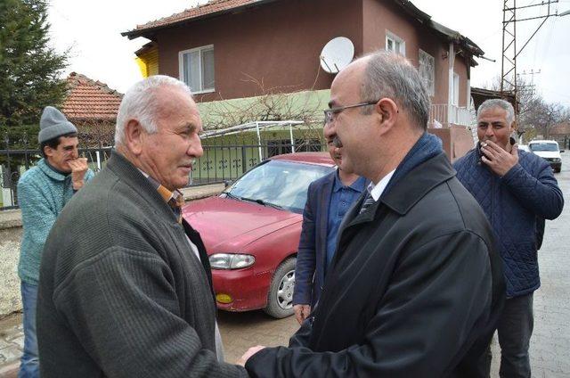 Başkan Şinasi Gülcüoğlu Yeni Mahallede Vatandaşlarla Bir Araya Geldi