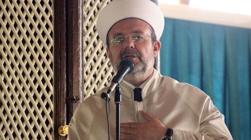 Diyanet İşleri Başkanı G&ouml;rmez, Cuma Hutbesini Tekirdağ&rsquo;da Okudu