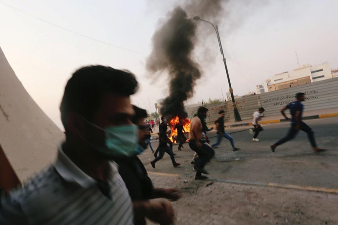 Basra'da sokağa &ccedil;ıkma yasağı ilan edildi 