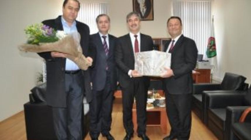 Başkan Şirin&rsquo;den Baro Başkanı Arslan&rsquo;a İade-i Ziyaret