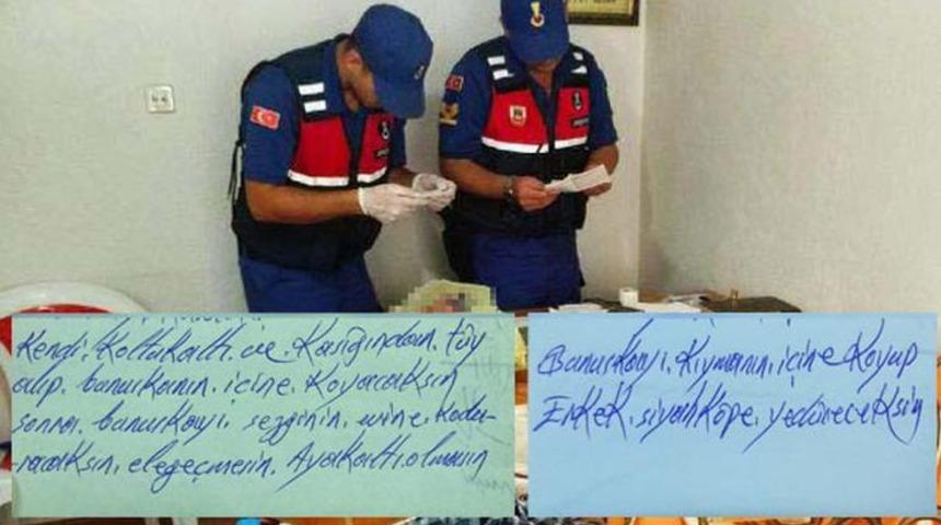 Emekli imamın yazdığı Emekli imamın yazdığı muskaları okuyan ekipler dondu kaldı!