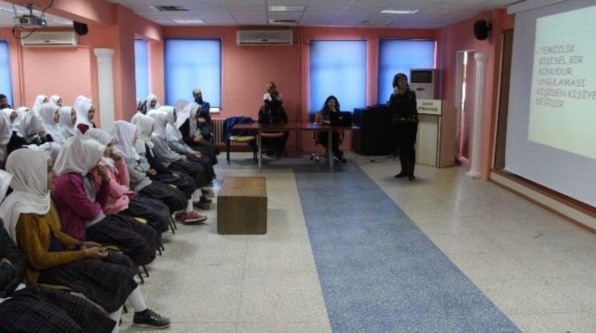 Samsat&rsquo;ta &Ouml;ğrencilere Hijyen Eğitimi Verildi