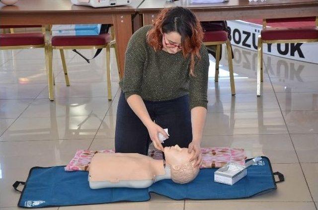 Belediye Personeline İlk Yardım Eğitimi