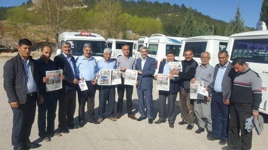 Başkan Erdem Ve Parti &Uuml;yelerinden Vatandaşlara Ziyaret