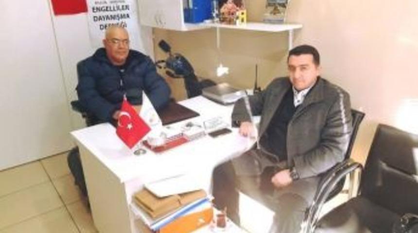 Başkan Bakıcı Engelliler Derneği&rsquo;ni Ziyaret Etti