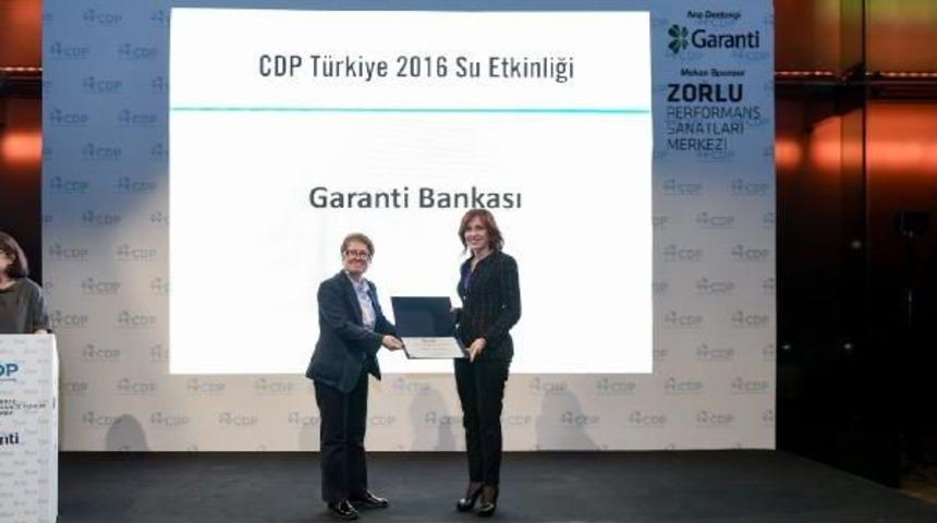 Garanti Bankası, Cdp T&uuml;rkiye 2016 Su Liderleri Arasında Yer Aldı
