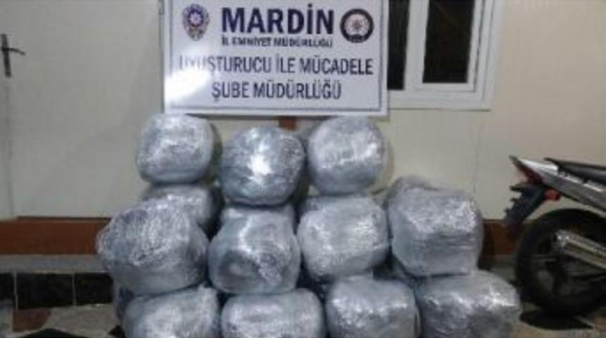 Mardin'de 198 Kilo Esrar Ele Ge&ccedil;irildi