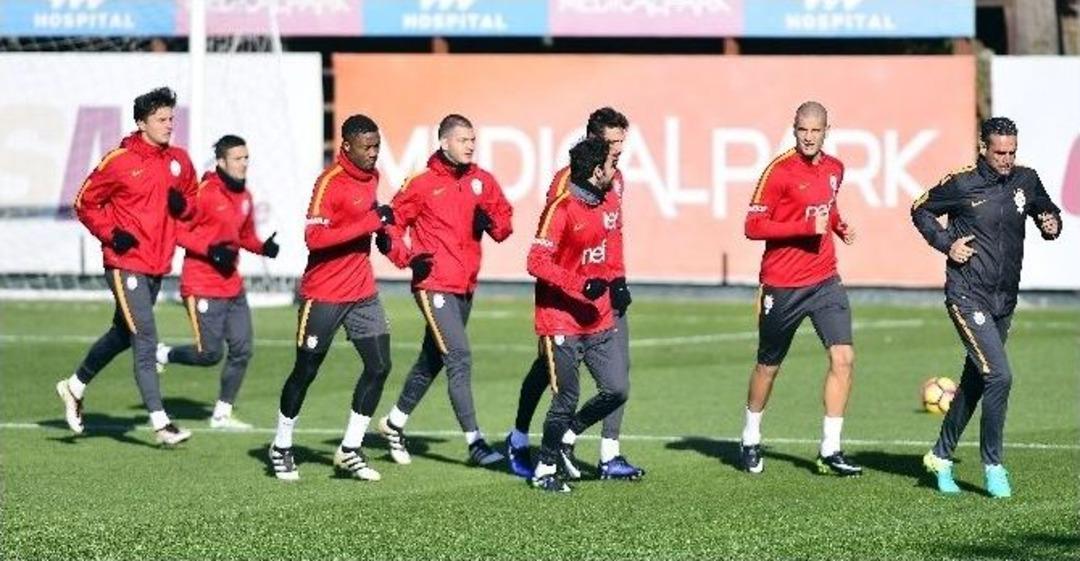 Galatasaray, Gaziantepspor Ma&ccedil;ı Hazırlıklarını S&uuml;rd&uuml;rd&uuml;