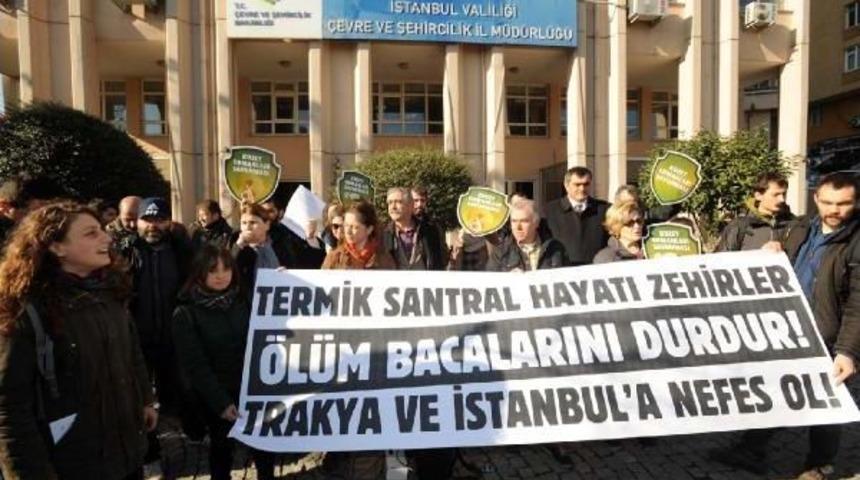 Kuzey Ormanları Savunması'ndan "trakya'da Termik Santrala Hayır" Protestosu