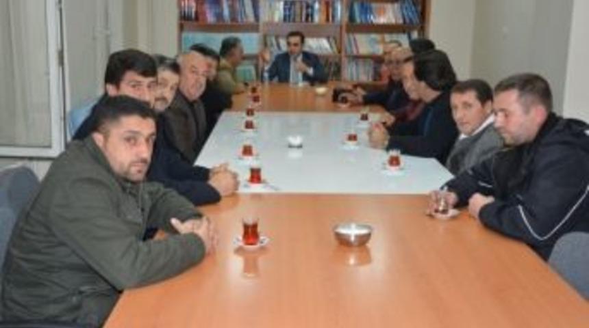 Kanaat &Ouml;nderlerinden Kaymakam Alibeyoğlu&rsquo;na Ziyaret