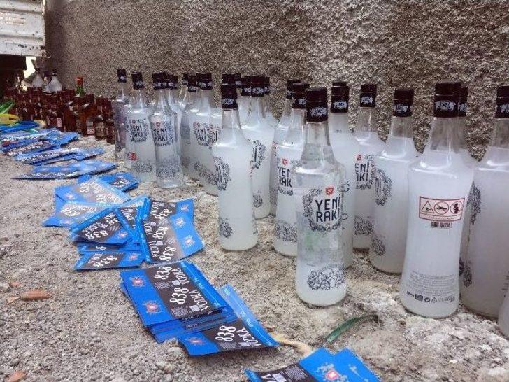 Sahte İçki İmalathanesine Baskın G1