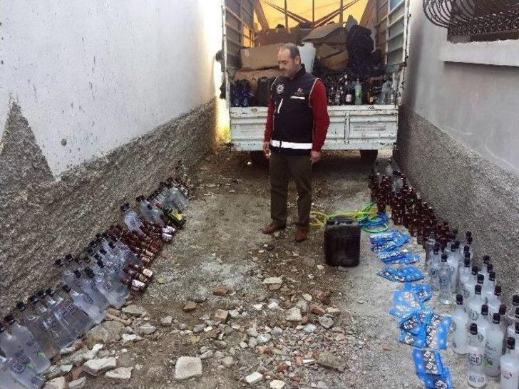 Sahte İçki İmalathanesine Baskın G2