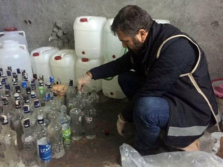 Sahte İçki İmalathanesine Baskın G5