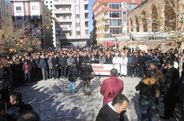 Mardin’de Halep İçin Gıyabi Cenaze Namazı Kılındı