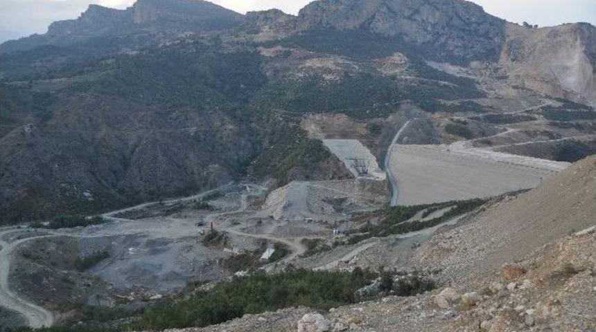 Pamuklu Barajı’nın Yüzde 85 Tamamlandı