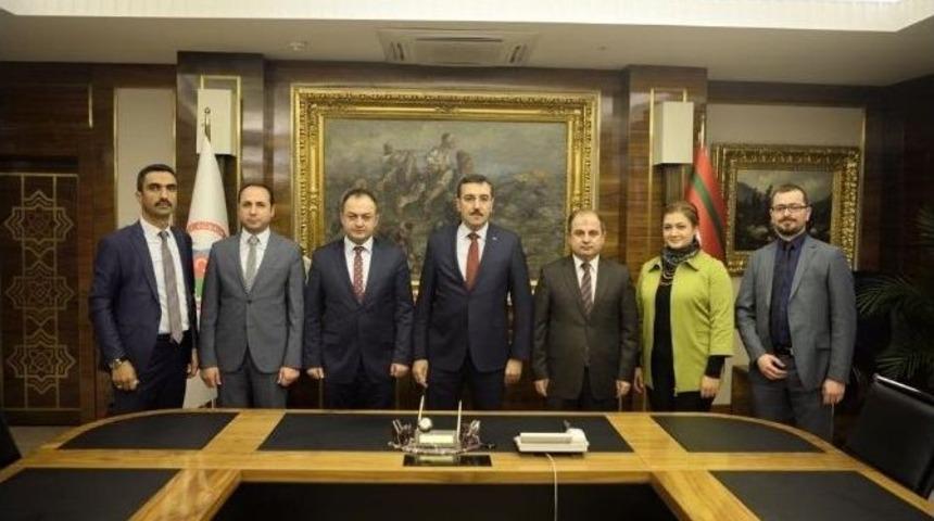 Malatya Barosundan Bakan T&uuml;fenkci&rsquo;ye Ziyaret