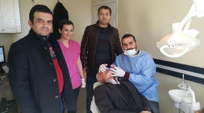 Samsat İl&ccedil;esinde Diş Hekimi Sevinci