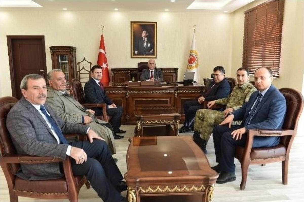 Oda Başkanlarından Vali Tuna&rsquo;ya Ziyaret