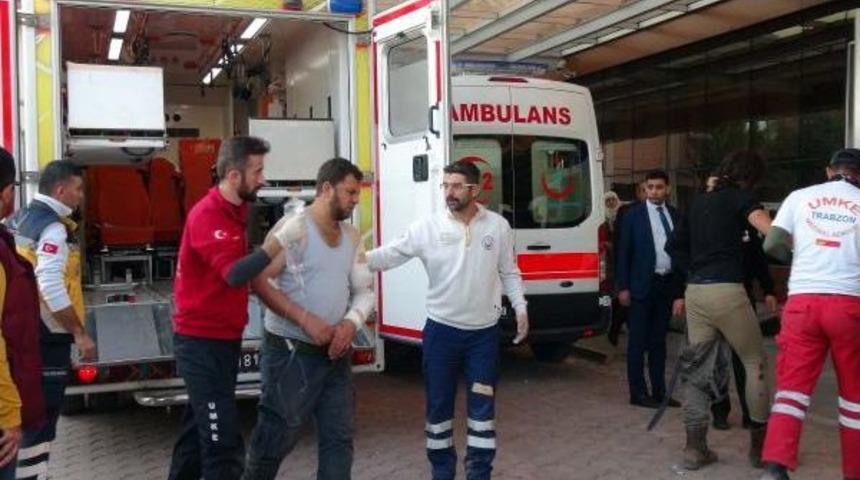 Fırat Kalkanı'nda Yaralanan 10 &Ouml;so Askeri Kilis'e Getirildi