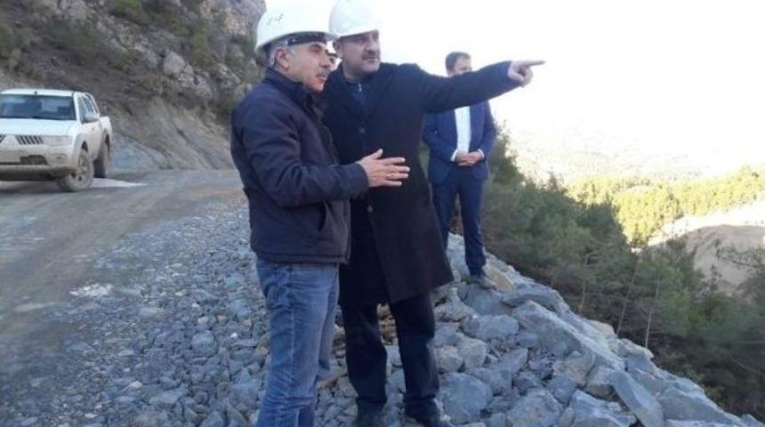 Kaymakam &Ccedil;akıcı, Soğucakpınar K&ouml;y&uuml; G&ouml;letinde İncelemelerde Bulundu