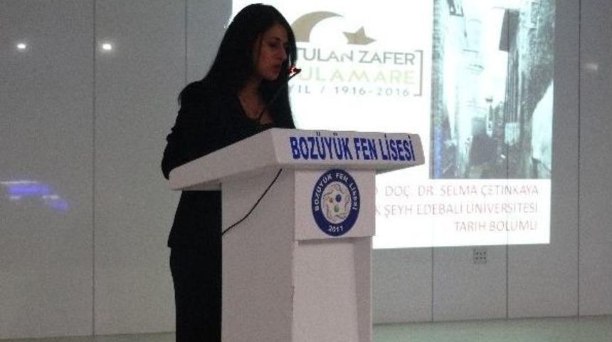 Boz&uuml;y&uuml;k&rsquo;te "k&ucirc;tulam&acirc;re Zaferi" Konferansı