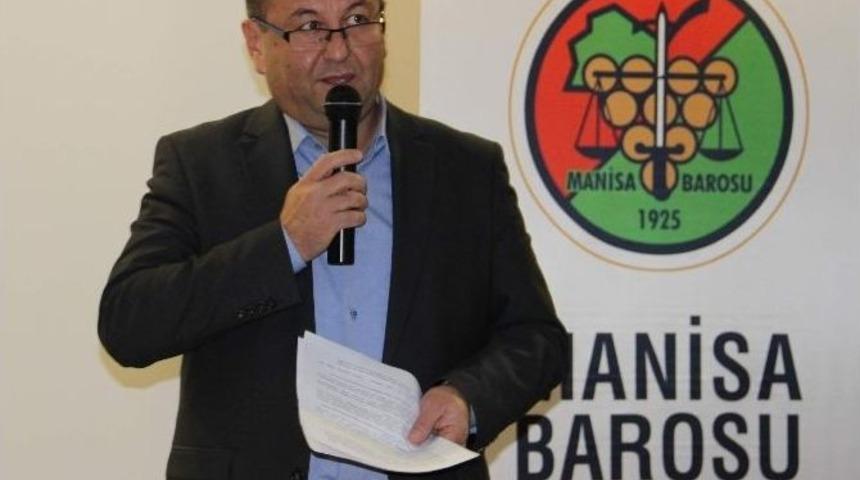 Manisa Barosundan "insan Hakları" Konferansı