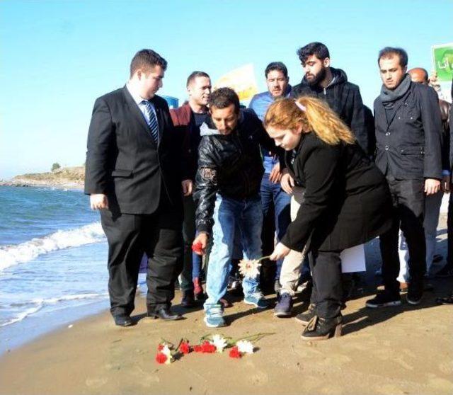 Ak Partili Gen&ccedil;ler Aylan Bebeği Andı 1