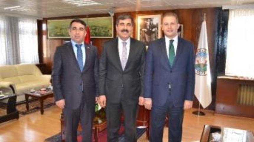 M&uuml;lki İdare Amirlerinden Başkan Asya&rsquo;ya Ziyaret