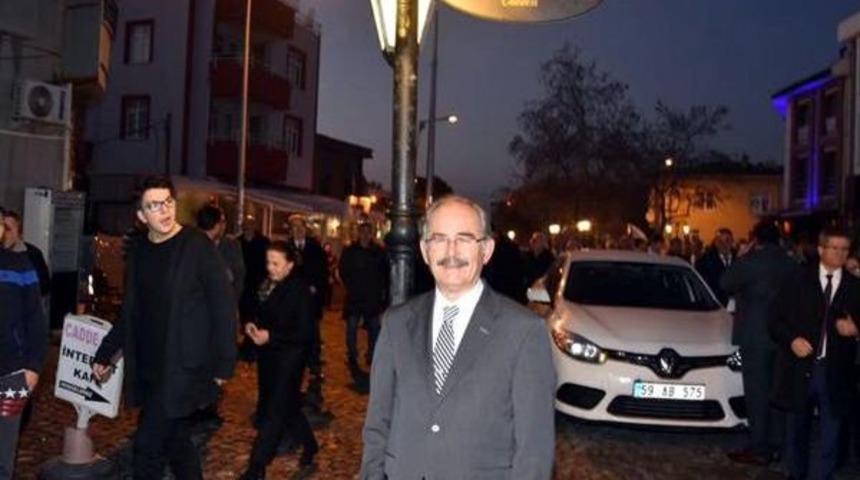 Yılmaz B&uuml;y&uuml;kerşen, Tekirdağ'da Adının Verildiği Caddeyi A&ccedil;tı