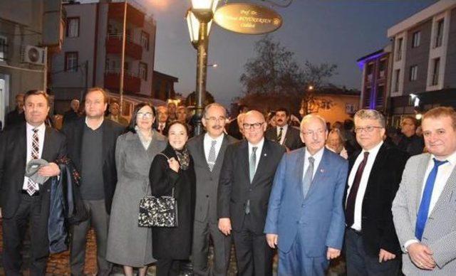 Yılmaz B&uuml;y&uuml;kerşen, Tekirdağ da Adının Verildiği Caddeyi A&ccedil;tı 3