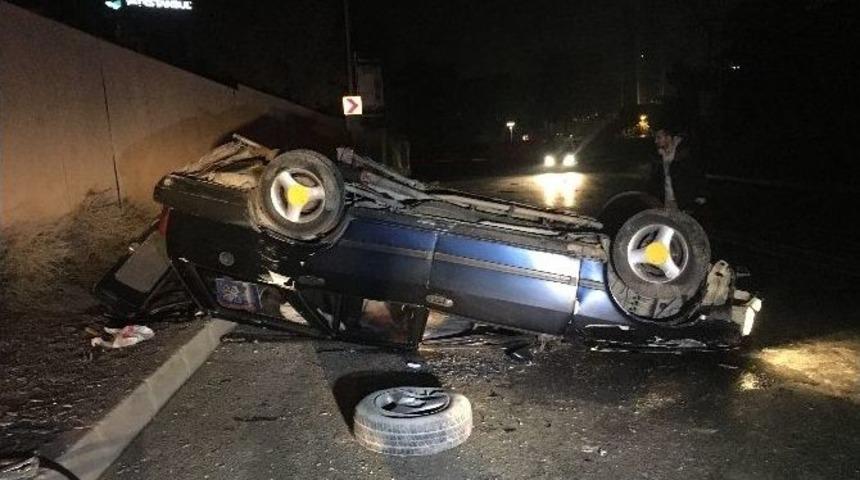 K&acirc;ğıthane&rsquo;de Trafik Kazası: 1 Ağır 3 Yaralı