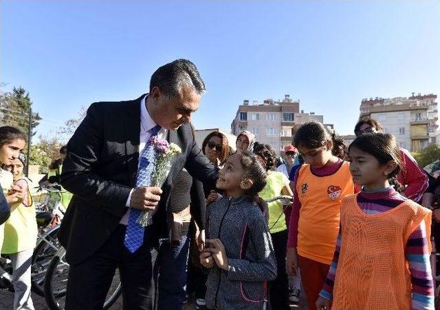 Başkan Uysal&rsquo;dan &lsquo;bisiklet İ&ccedil;in 6 Mart Kampanyası&rsquo; 1