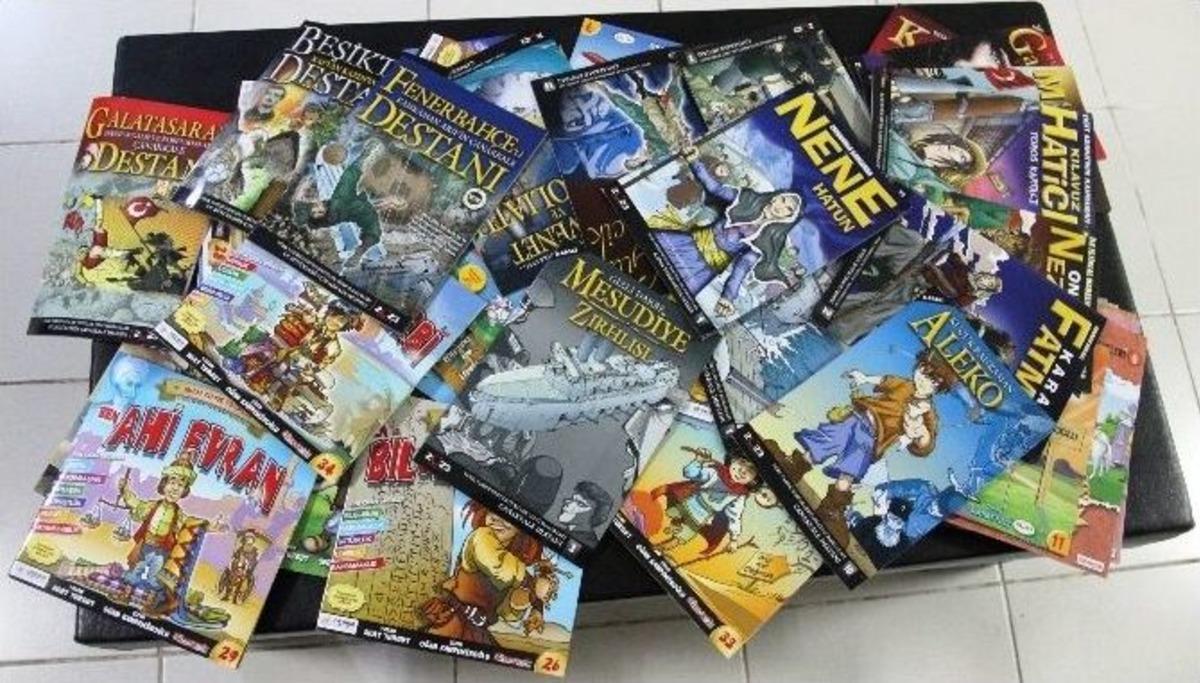 T&uuml;rk Kahramanlar &Ccedil;izgi Roman Oldu