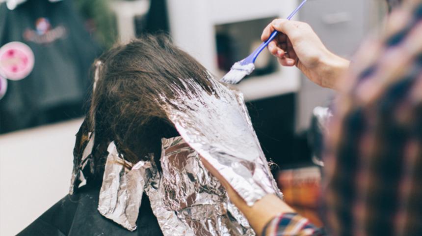 Sa&ccedil; boyama derdine son!